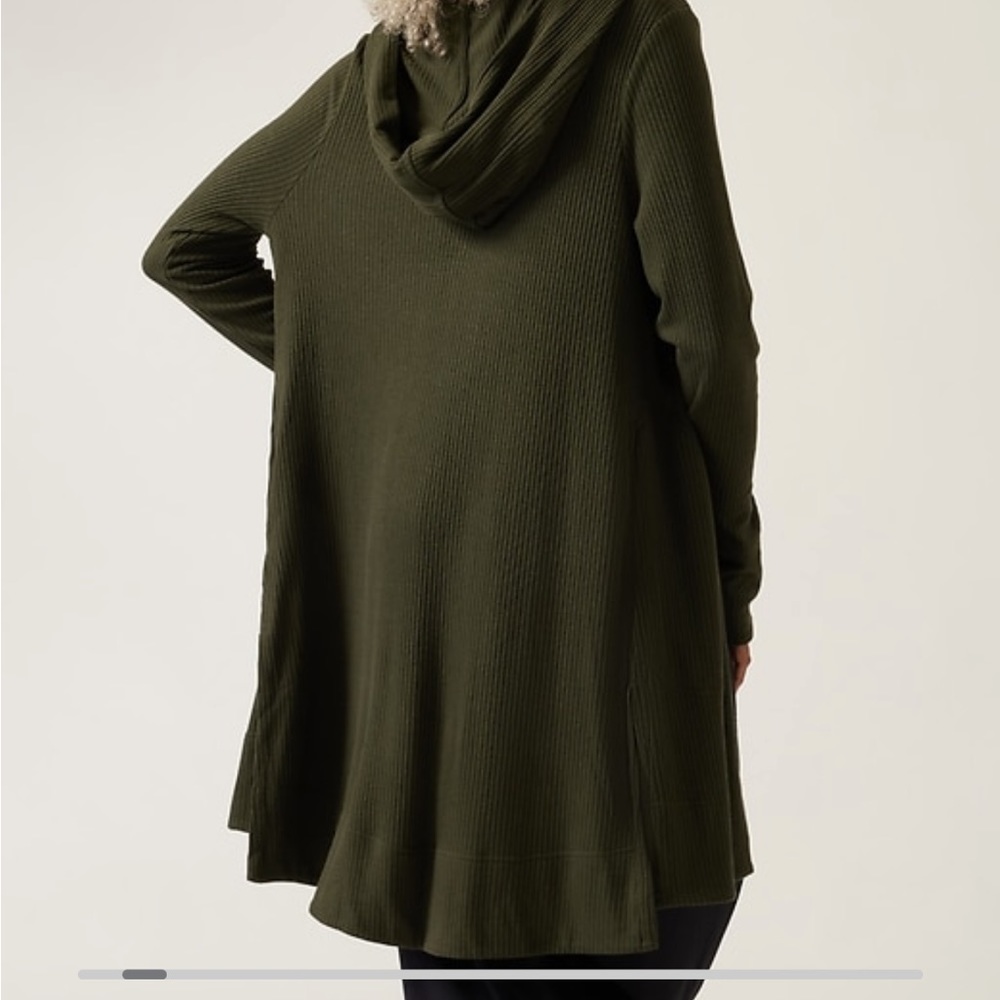 Harmony wrap Athleta sweater jacket worn once, too big.